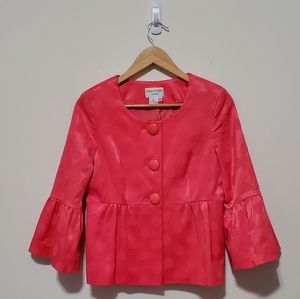 Charles Gray London | Pink Peplum Jacket